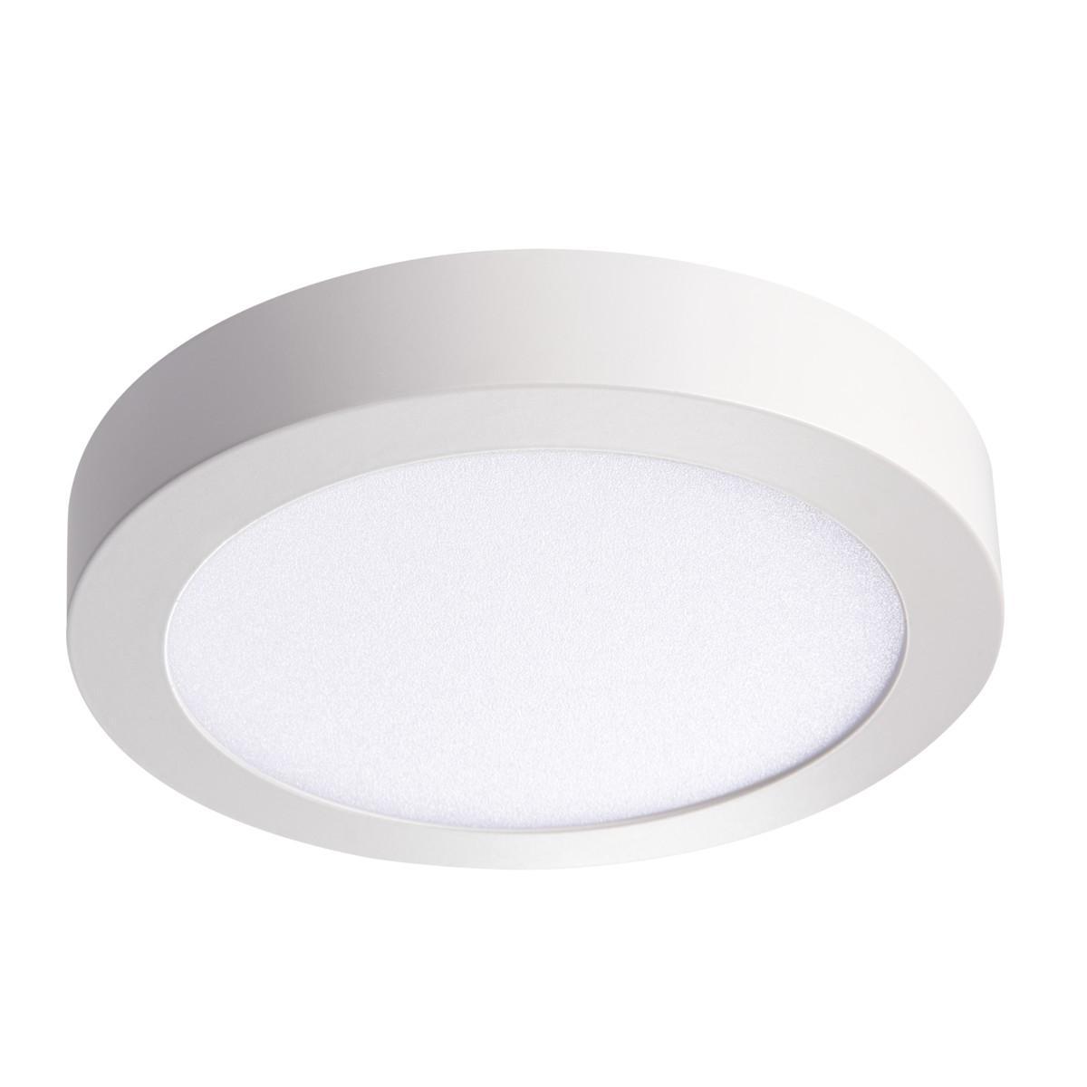 Офисное освещение Светильник Kanlux CARSA V2LED 18W-NW-W 28949 в стиле минимализм никель металл