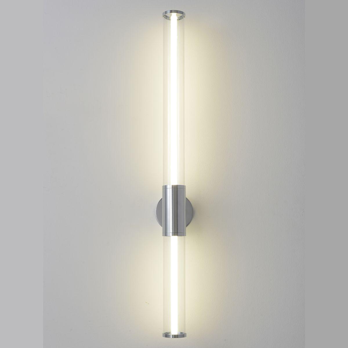 Настенные светильник Настенный светодиодный светильник Crystal Lux Lineup AP Chrome хром стекло