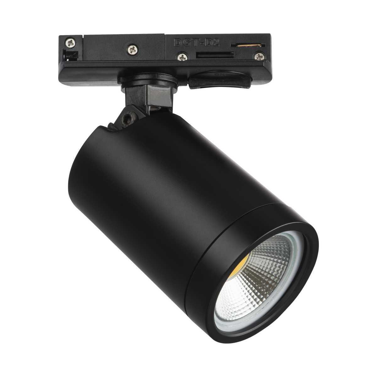 Трековые светильник Трековый светильник Lightstar Rullo черный металл