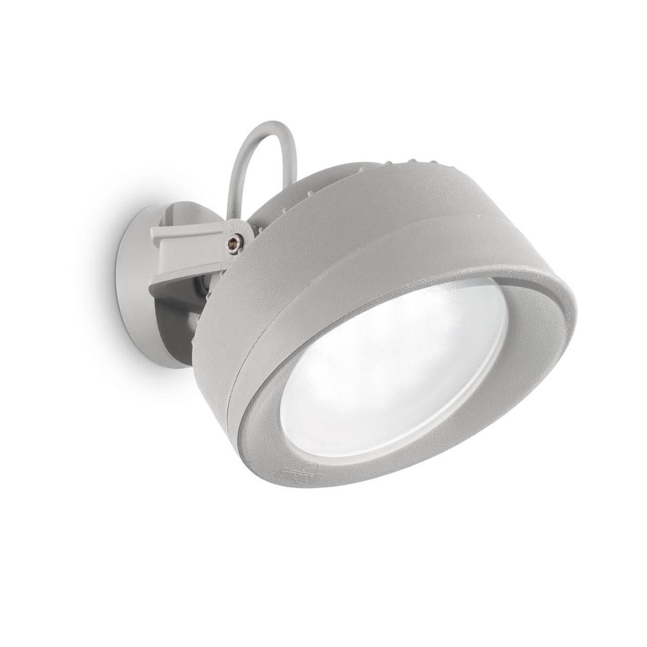 Уличное освещение Уличный настенный светильник Ideal Lux Tommy AP Grigio 4000K 145327 серый пластик
