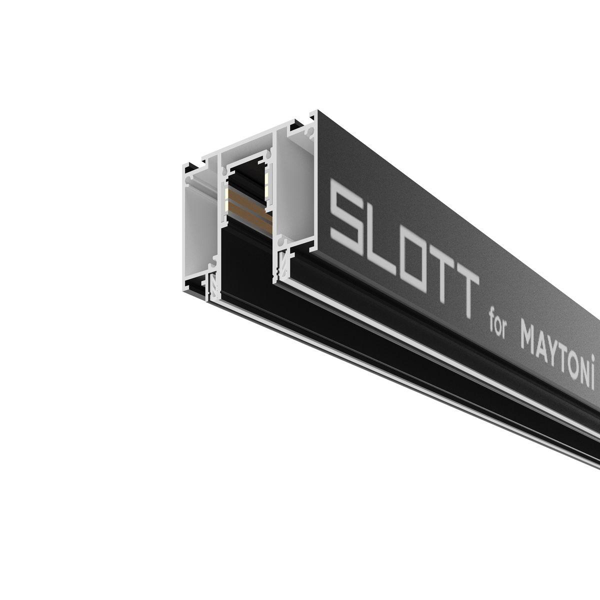 Трековые систем Шинопровод демпферный Maytoni Technical Exility Busbar TRX034D-422B черный металл