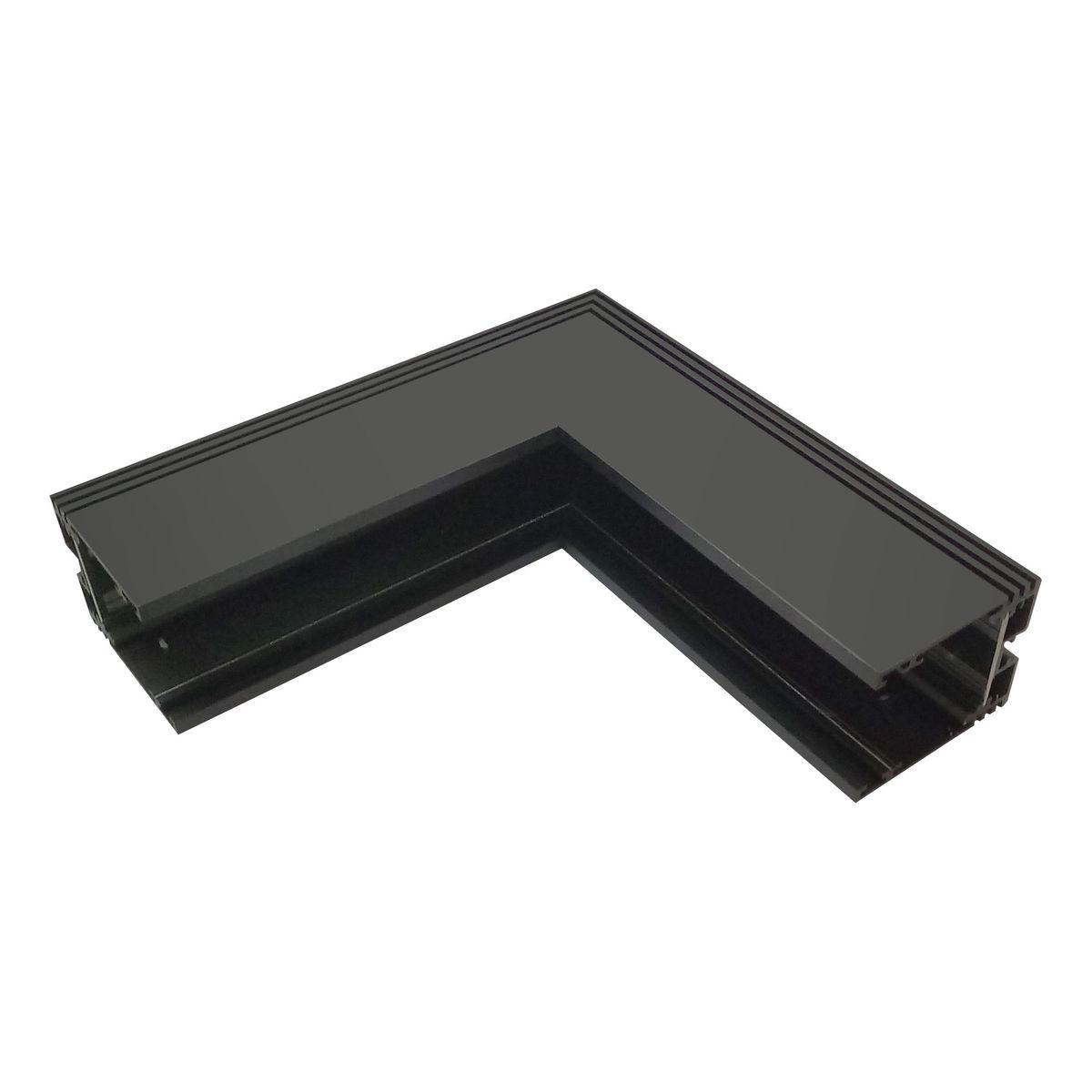 Трековые систем Коннектор L-образный DesignLed SY-601902-CN-BLMR-PCB 016474 черный металл