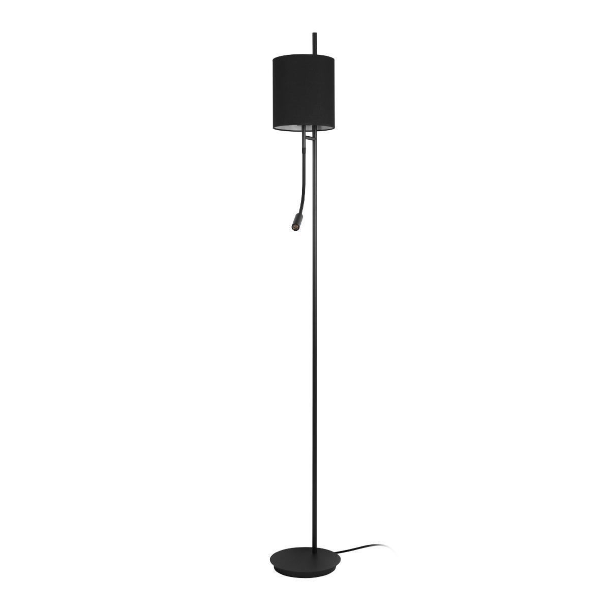 Торшеры с 1 плафоном Торшер Ritz 10253F B Black черный металл