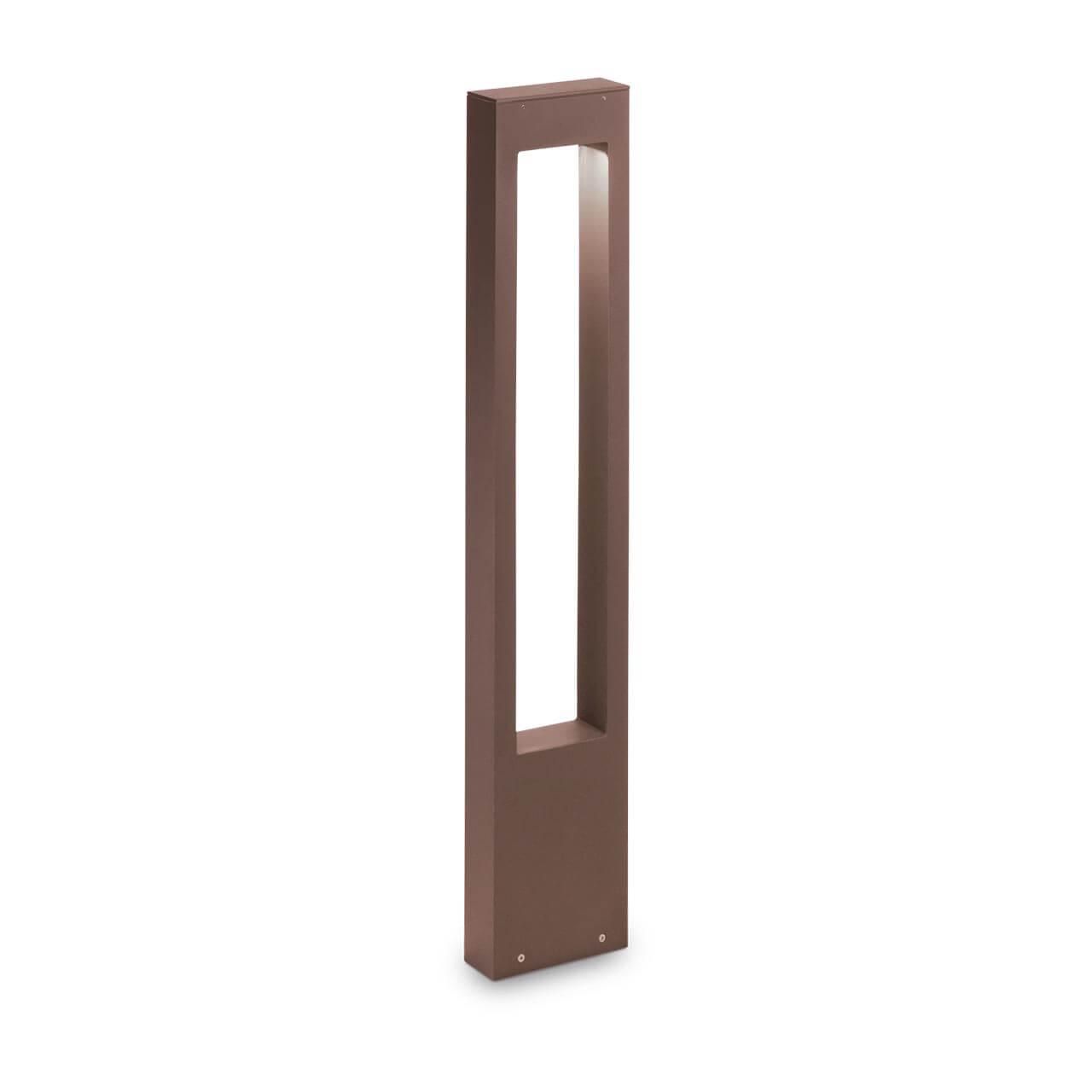Уличное освещение Уличный светильник Ideal Lux Vega PT1 Coffee 213361 коричневый металл