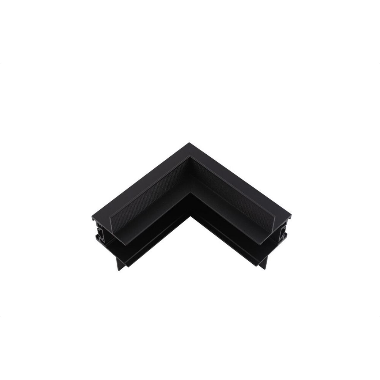 Трековые систем Соединитель угловой внутренний встраиваемый Aployt Magnetic track 48 APL.0182.00.03 черный металл