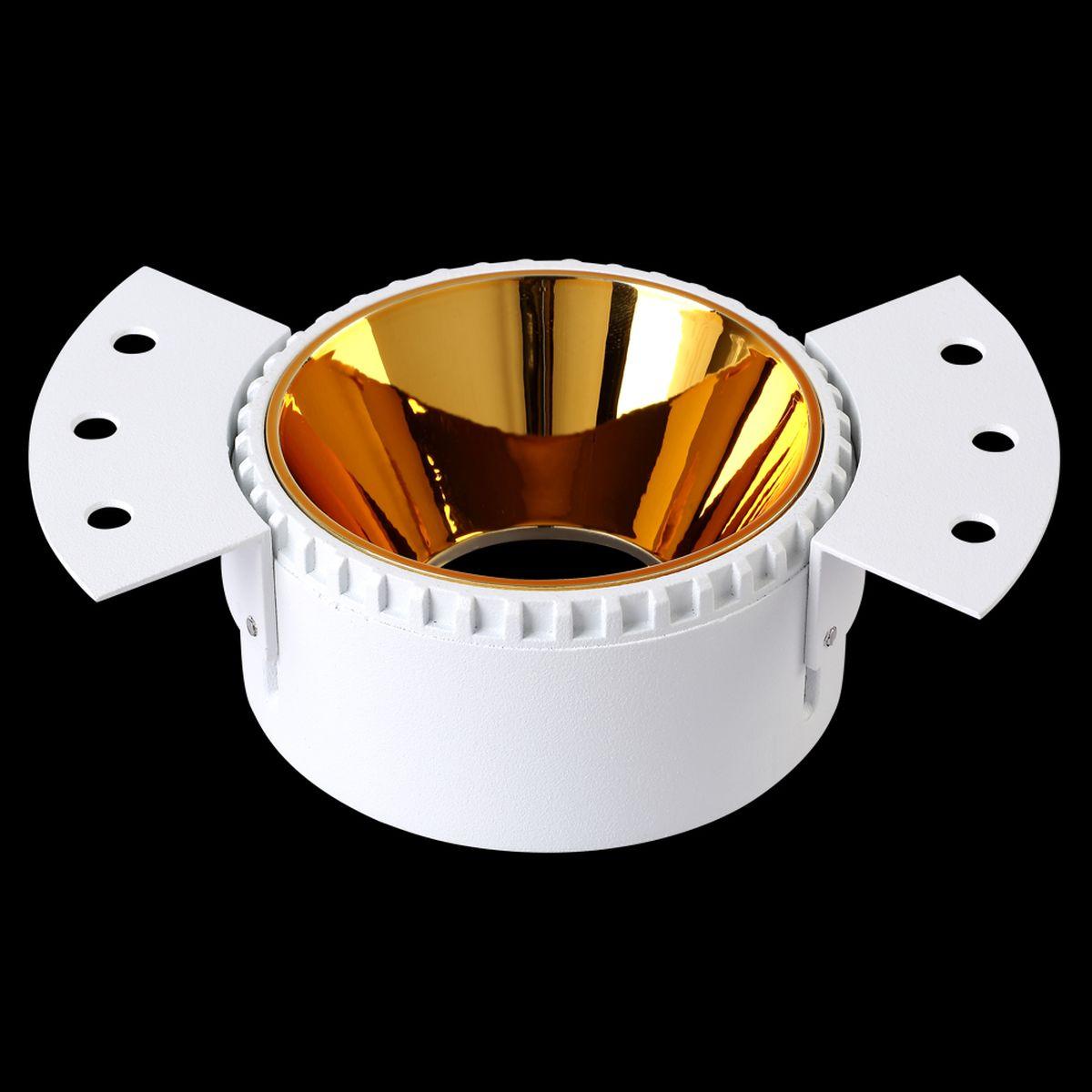 Светильник Встраиваемый светильник Crystal Lux CLT 050C1 WH-GO белый металл