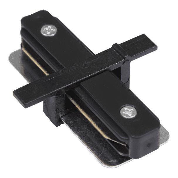Трековые систем Коннектор прямой SWG KXZ-RC-BL-I 004908 черный металл