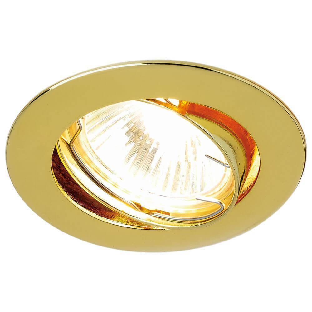 Светильник Встраиваемый светильник Ambrella light Classic 104S GD золото металл