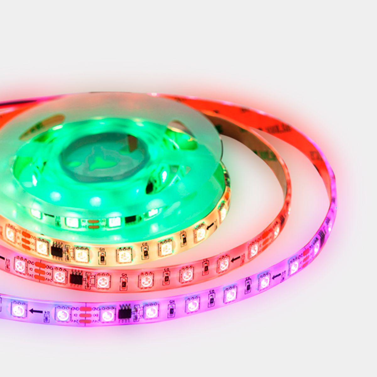 Светодиодные лент Комплект адресной светодиодной ленты Apeyron m 60LED m 5050SMD белый
