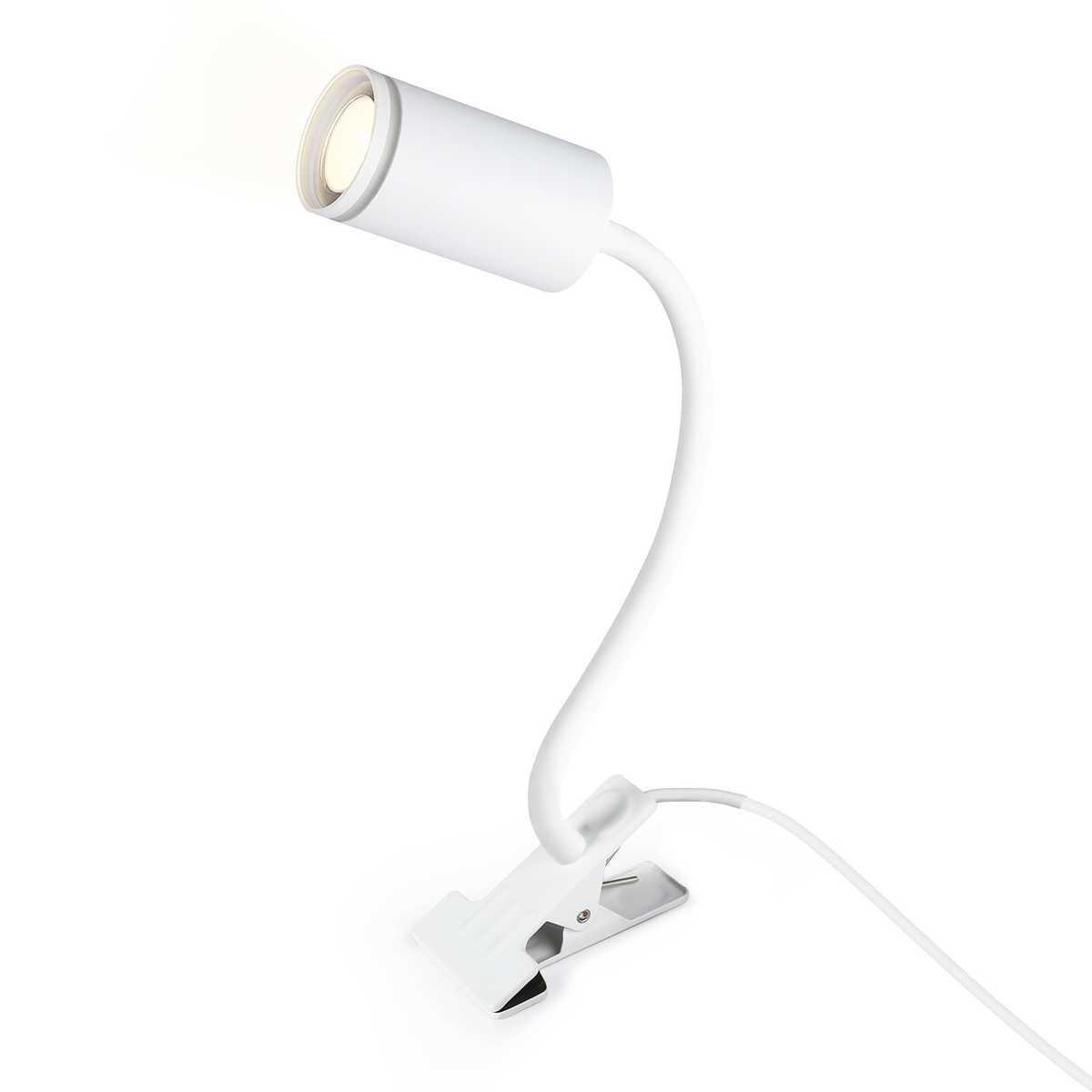 Настольные ламп Настольная лампа Ambrella light Wallers белый металл