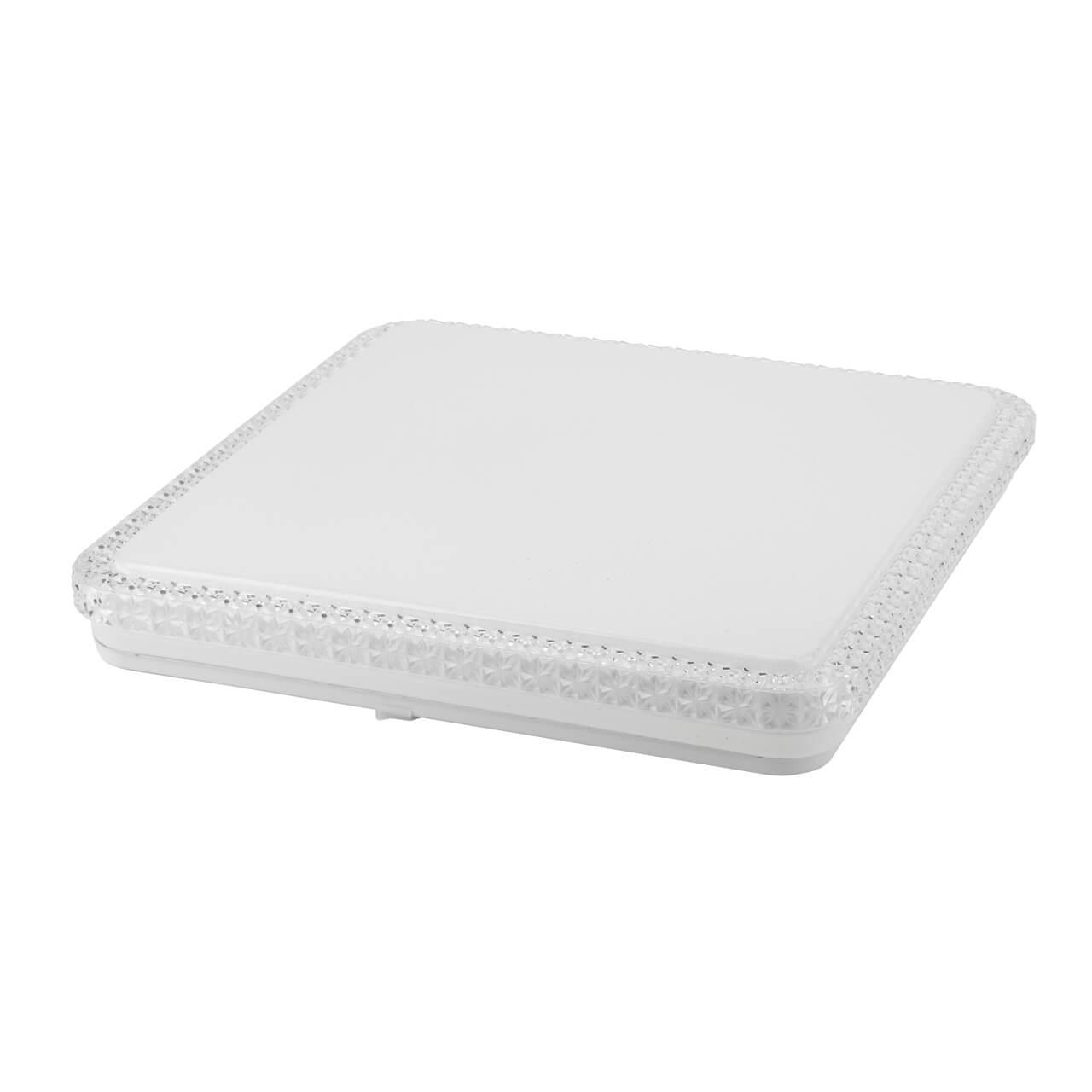 Настенно-потолочные светильник Светильник Brilliance Slim квадратный белый пластик
