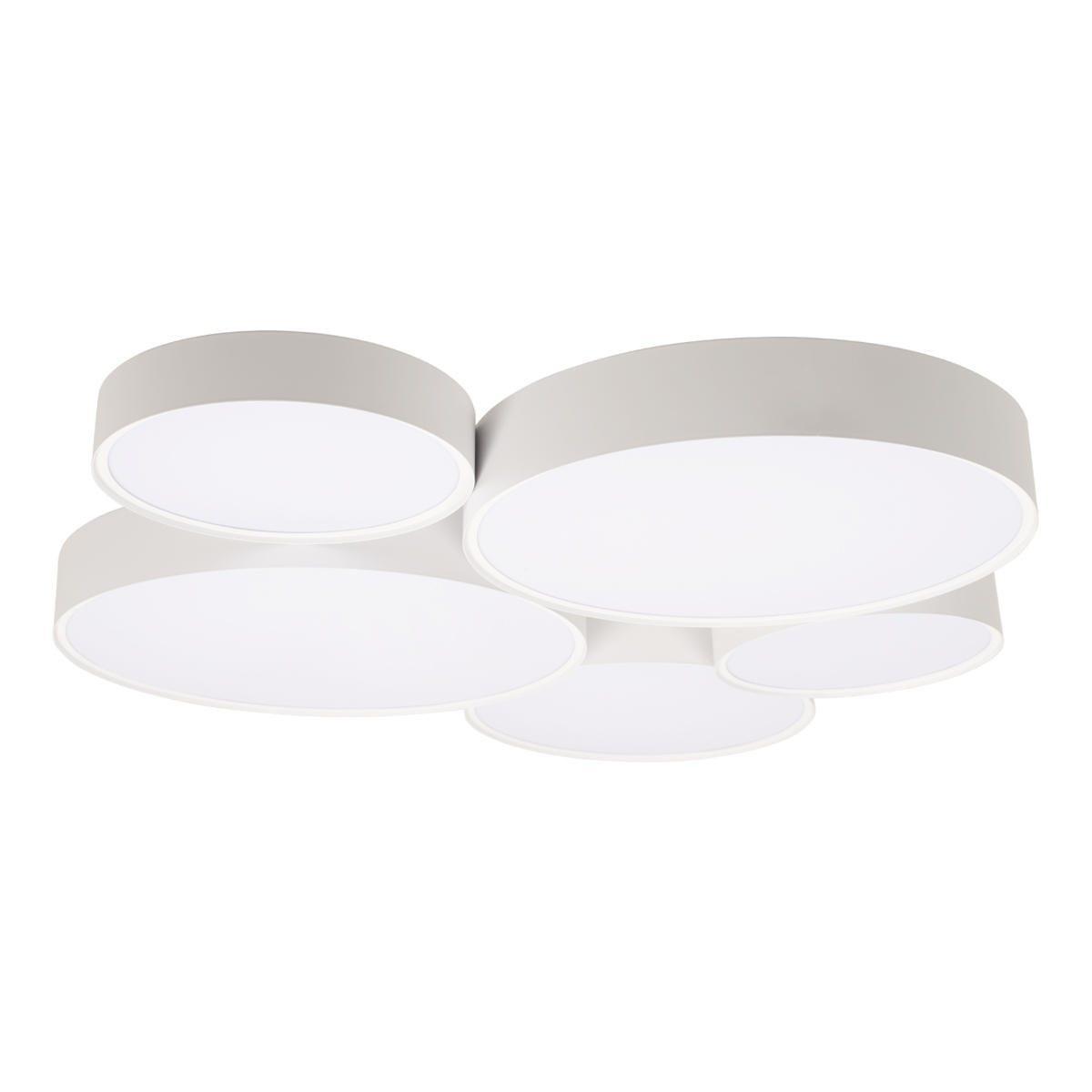 Потолочная люстра Потолочная светодиодная люстра Loft IT Drum 10218 White белый металл