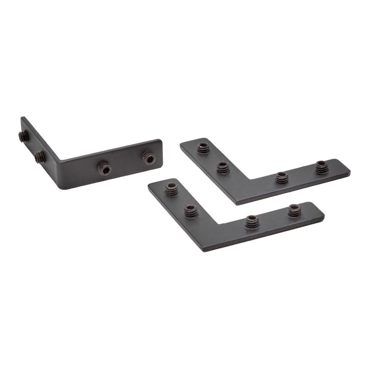 Трековые систем Коннектор для низковольтного трека DesignLed SY-CN-SET2 006978 черный металл