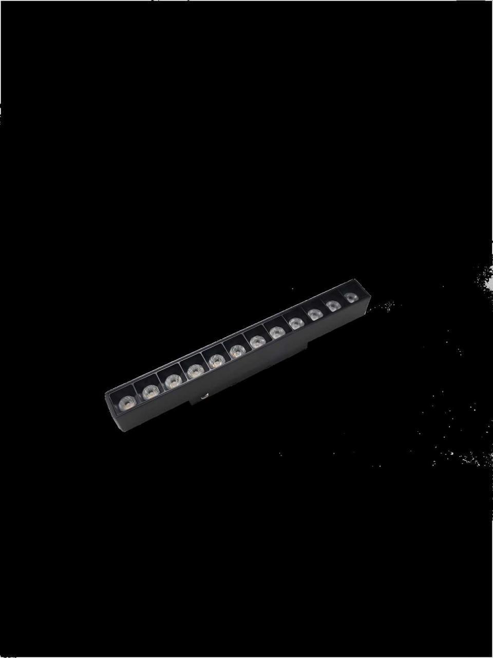 Трековые светильник Трековый линейный светильник направленного света Hesby Lighting ElDeko 220мм-,… черный металл