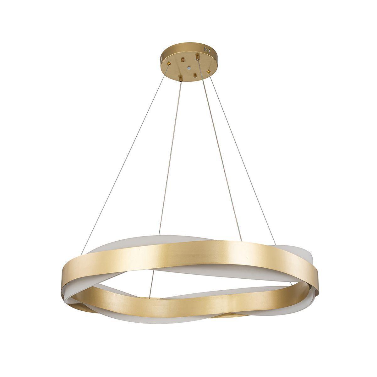 Подвесные светильник Светильник Treccia 14013 B 1P Gold золото металл