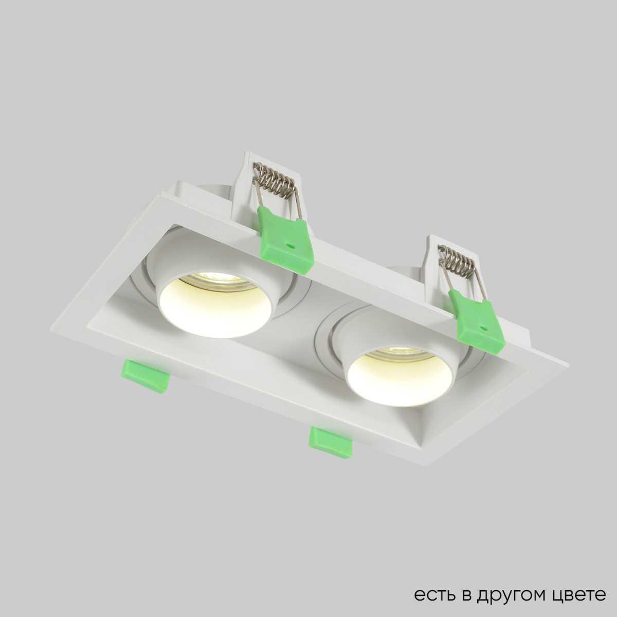 Светильник Встраиваемый светильник Crystal Lux CLT 069C2 WH белый металл