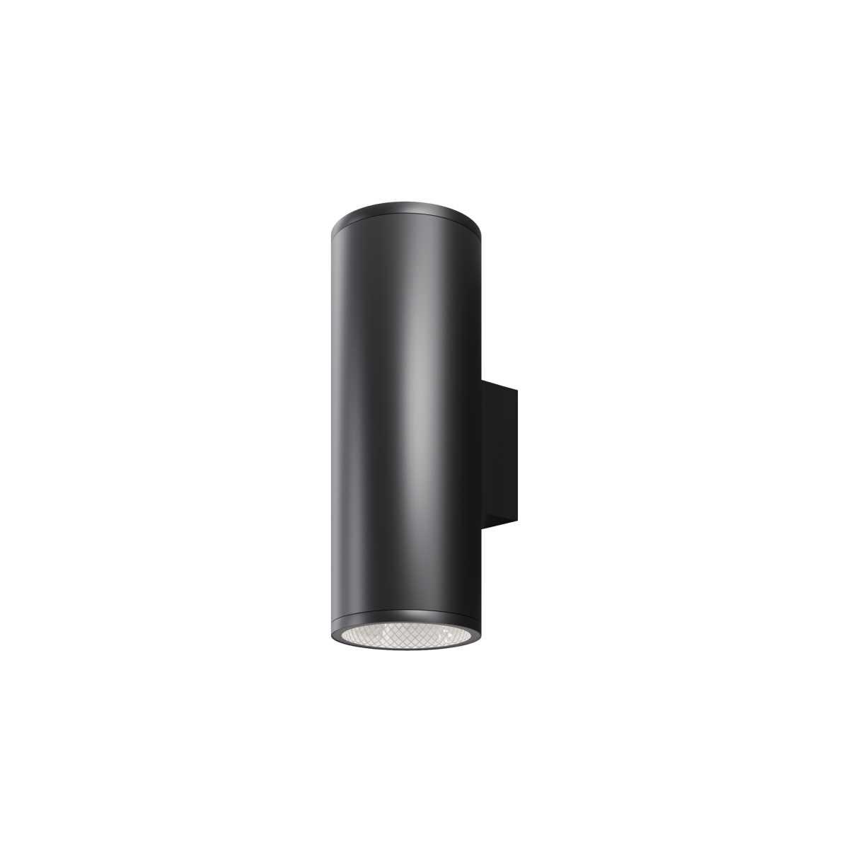 Уличное освещение Уличный настенный светильник Maytoni Outdoor Shim O514WL-L30B3K черный металл