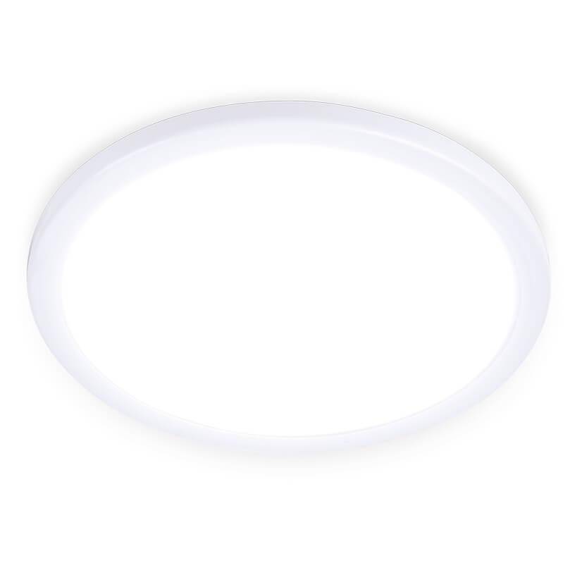 Офисное освещение Встраиваемый светодиодный светильник Ambrella light Led Downlight DLR304 белый пластик