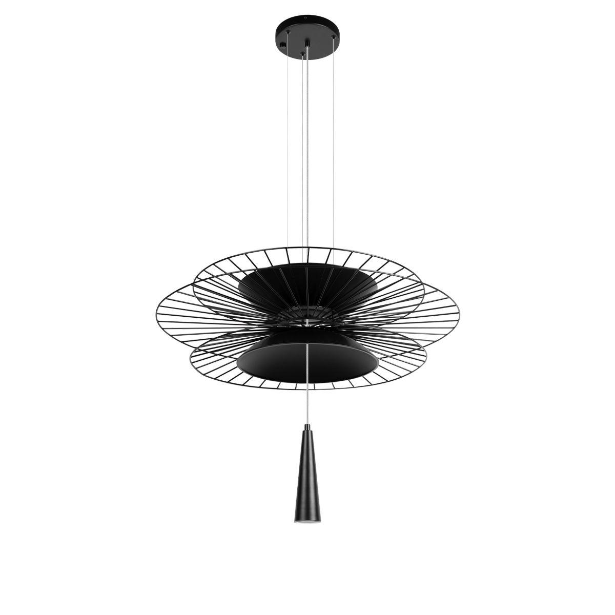Подвесные светильник Светильник Star 10141B 600 Black черный металл