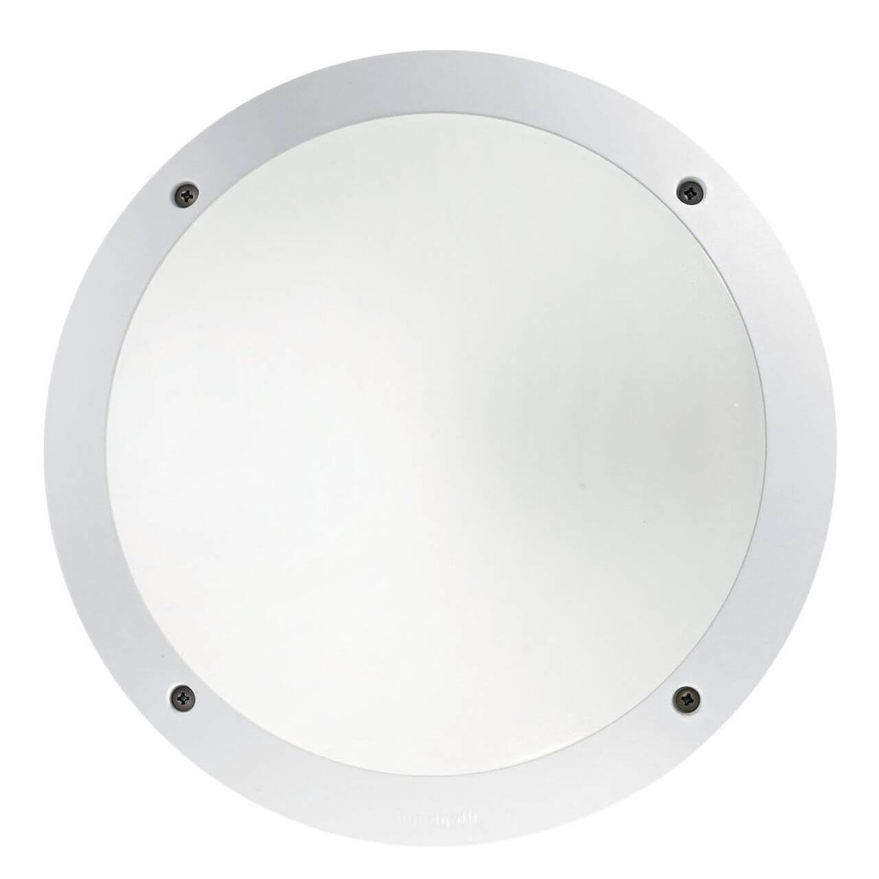 Уличное освещение Уличный настенный светильник Ideal Lux Lucia-1 AP1 Bianco 096667 белый пластик