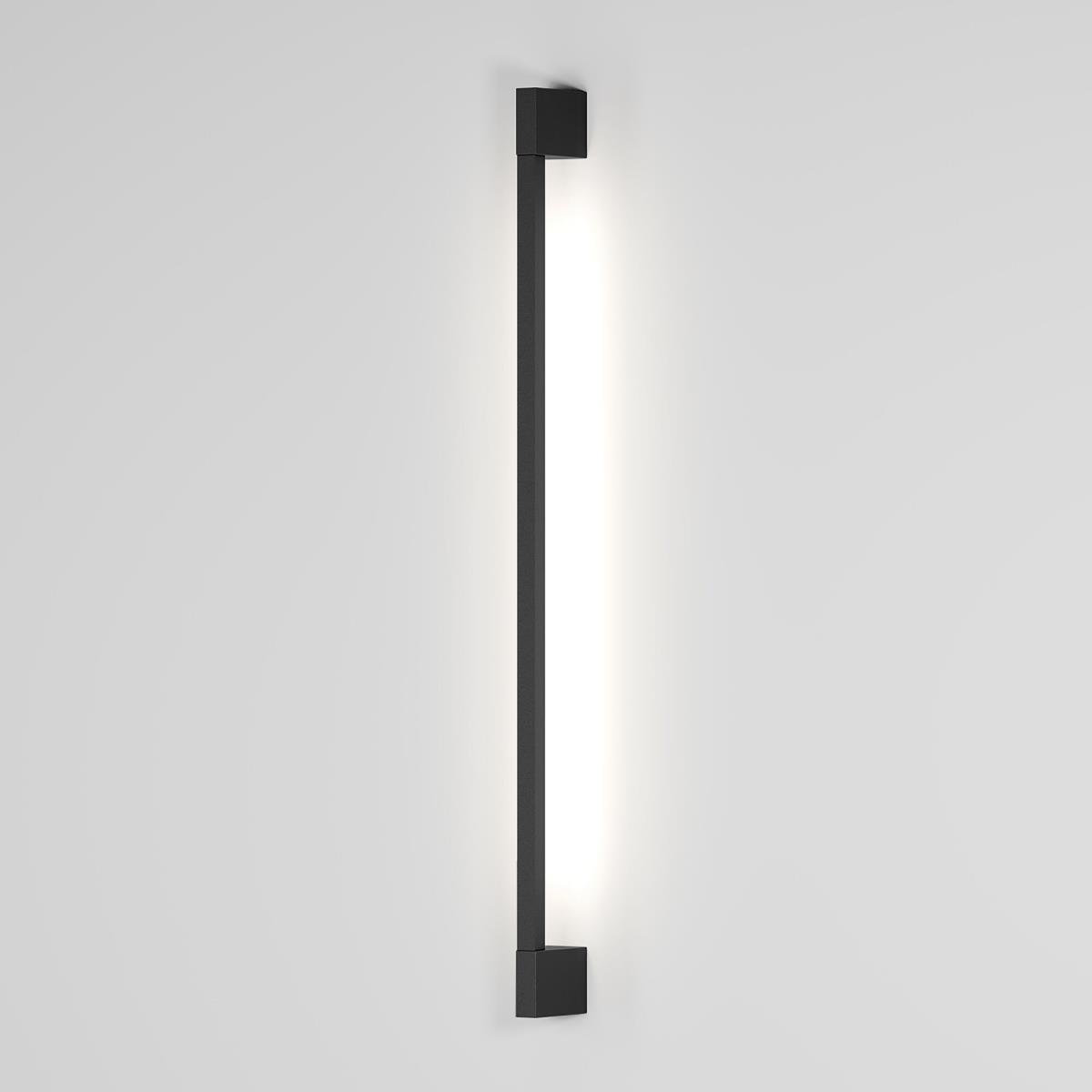 Уличное освещение Уличный настенный светодиодный светильник Elektrostandard Argos 35122 / D черный… черный металл