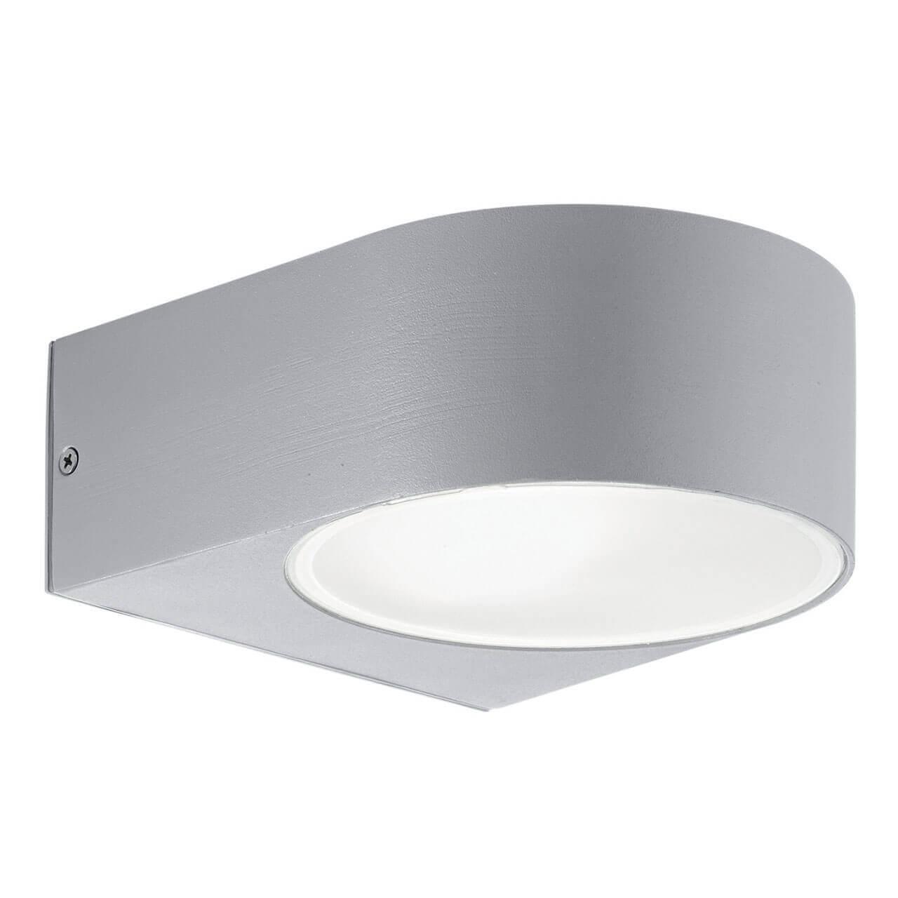Уличное освещение Уличный настенный светильник Ideal Lux Iko AP1 Grigio 092218 белый стекло
