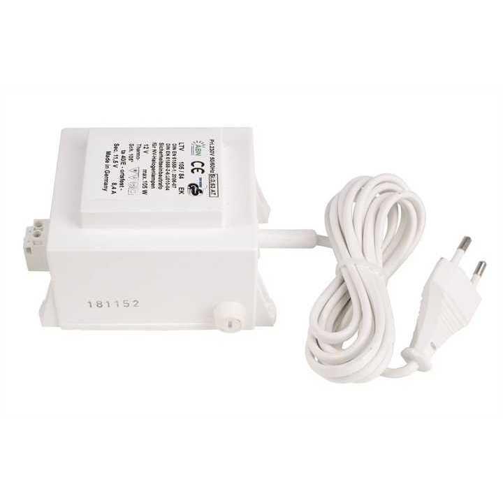 Электротовар Трансформатор Deko-Light ABN 12V 105W IP20 8,4A 000107 белый пластик
