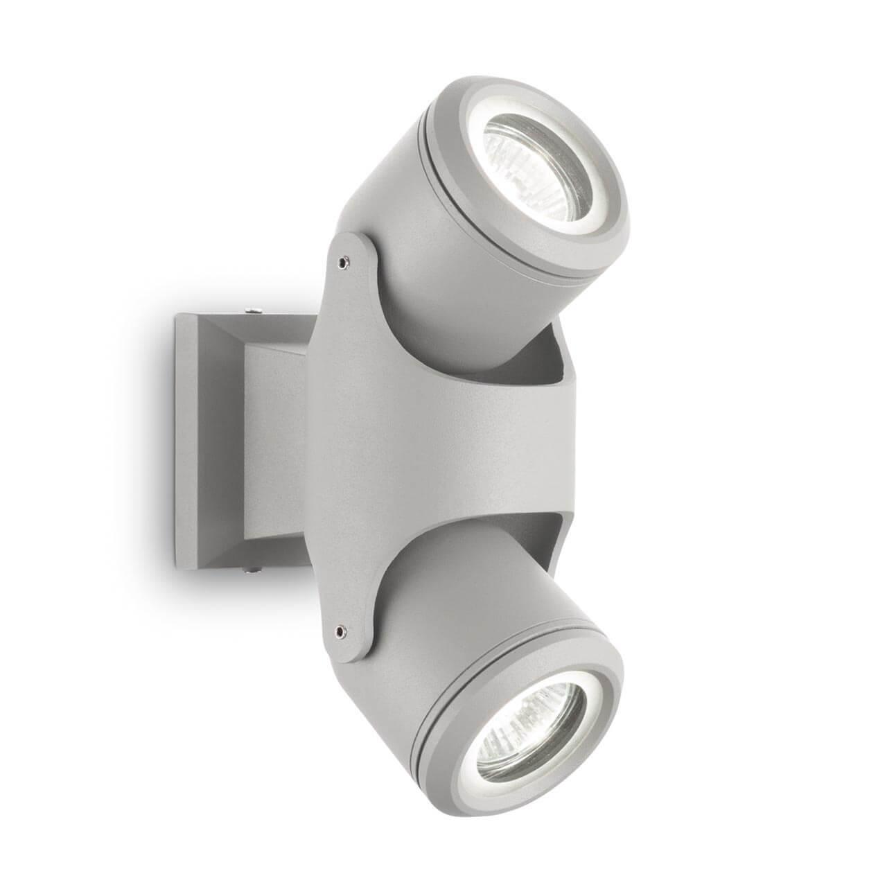 Уличное освещение Уличный настенный светильник Ideal Lux Xeno AP2 Grigio 129518 серый металл
