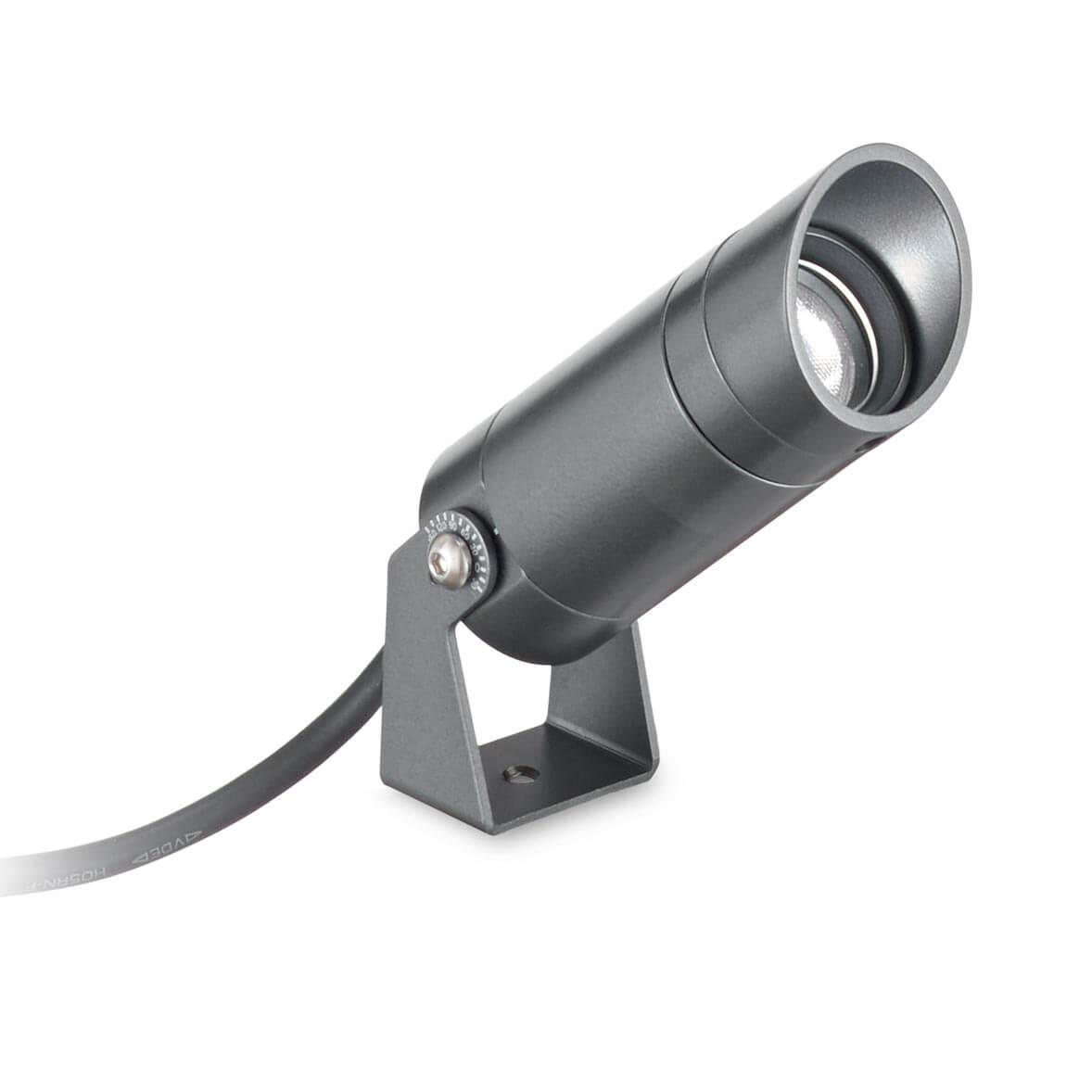 Уличное освещение Ландшафтный светодиодный светильник Ideal Lux Starlight PT 05.5W 3000K 248394 серый металл