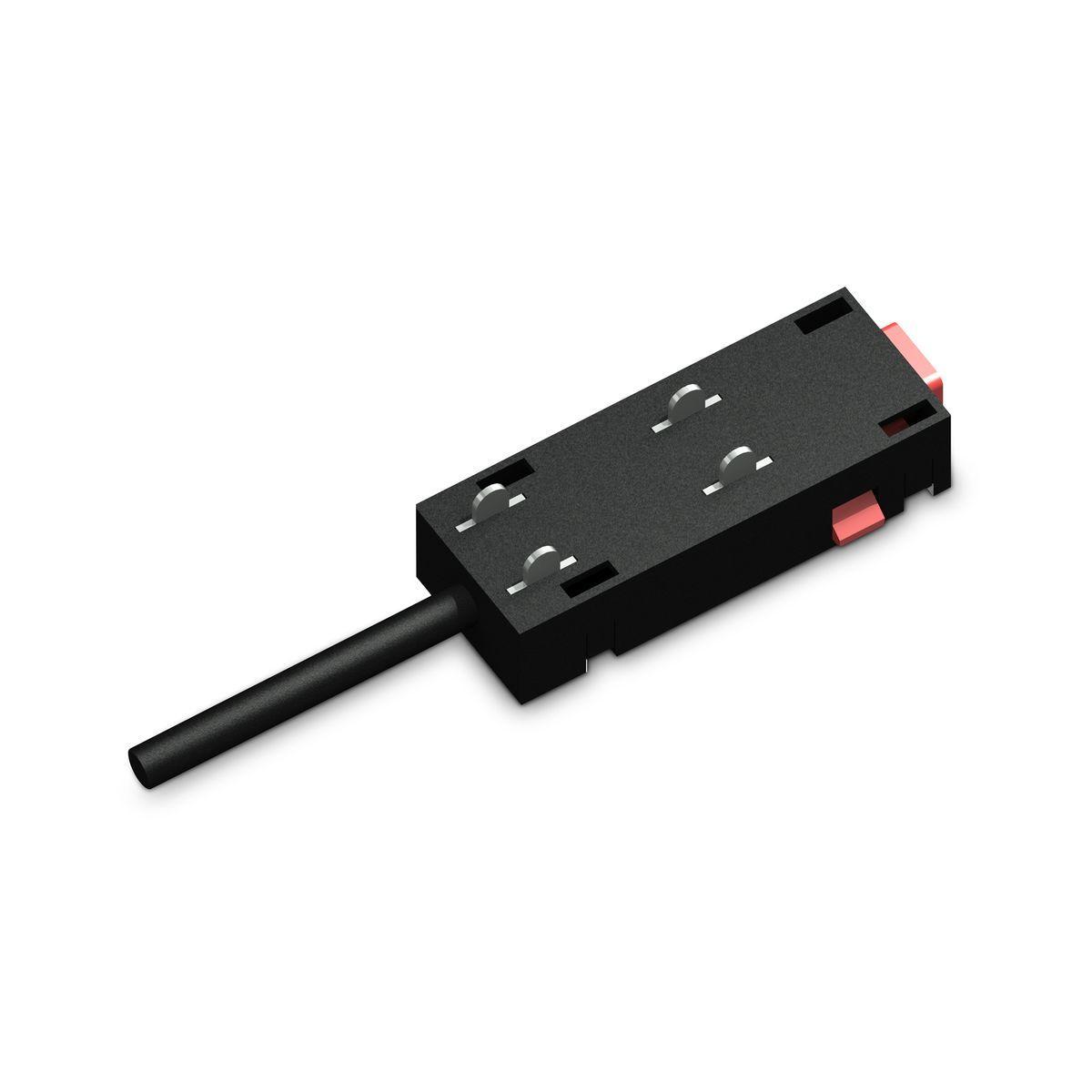 Трековые систем Ввод питания Ambrella Light Track System Magnetic 220V GL1102 черный металл