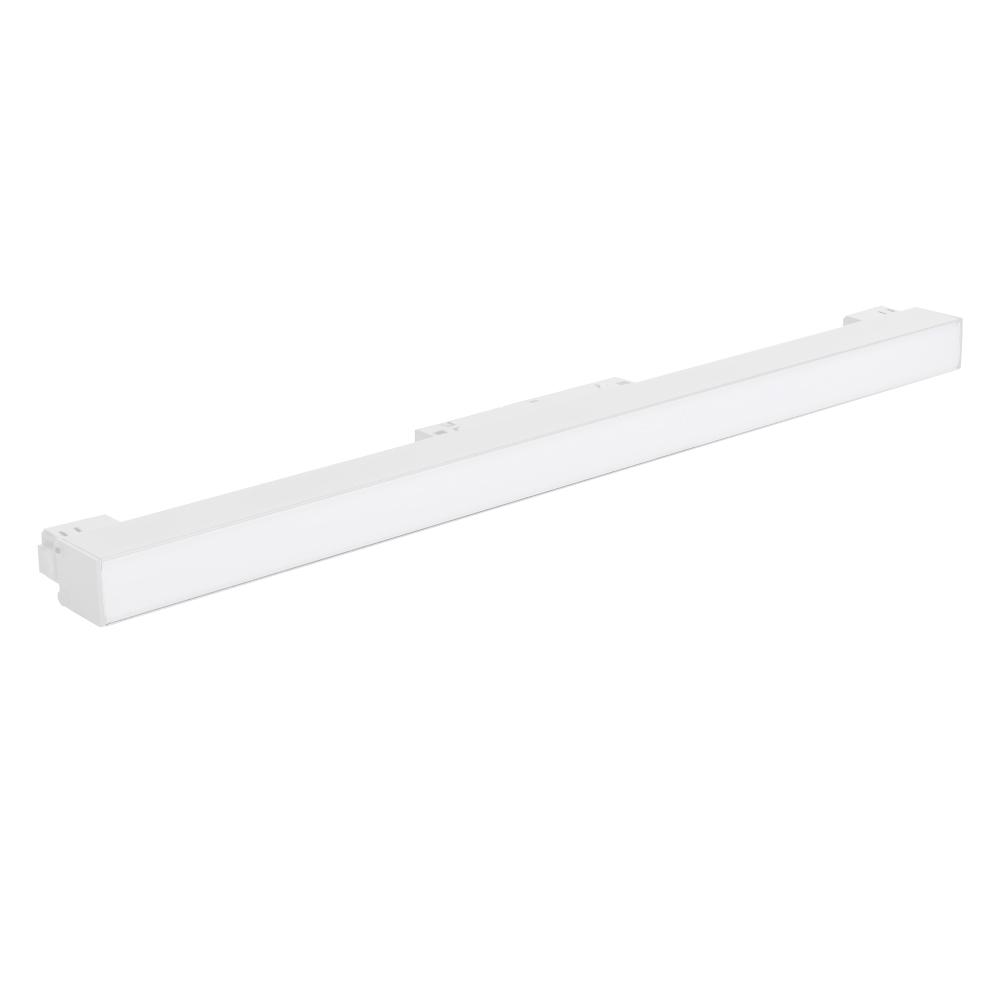 Трековые светильник Трековый светодиодный светильник Crystal Lux CLT 0.33 001 WH M белый металл
