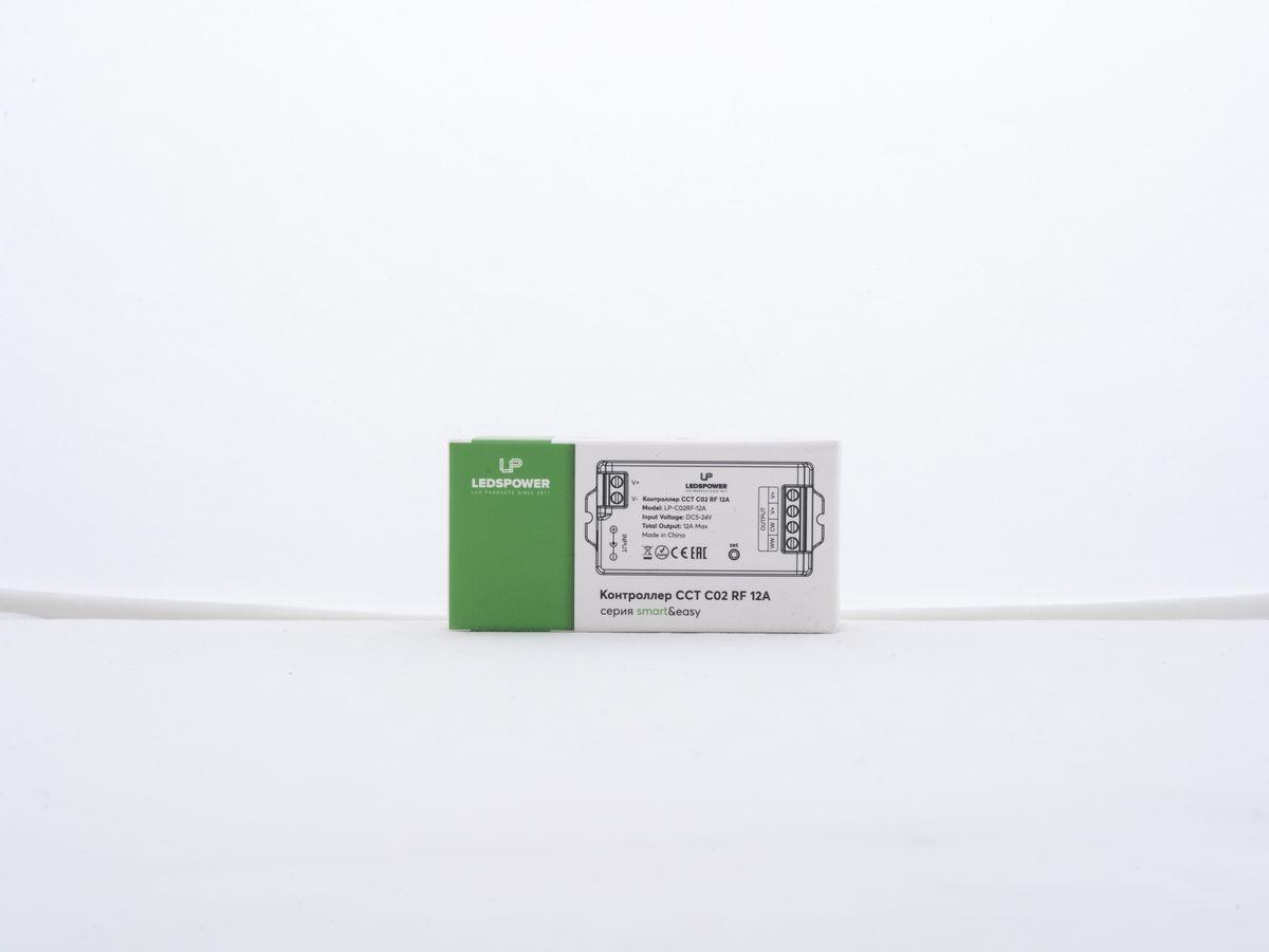 Светодиодные лент Контроллер LEDS POWER CCT C02 белый пластик