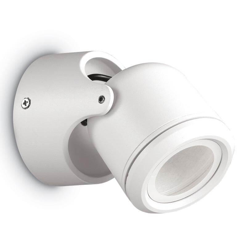 Уличное освещение Уличный настенный светильник Ideal Lux Xeno AP1 Bianco 129488 белый металл