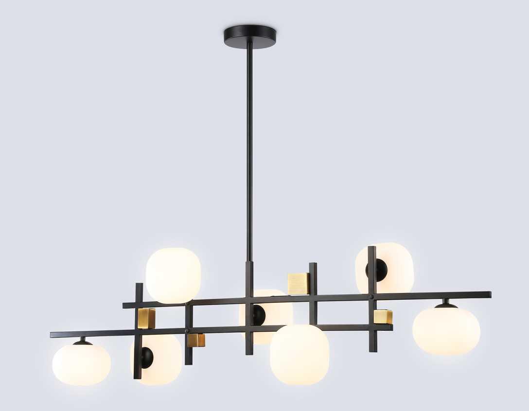 Подвесные светильник Светильник на штанге Ambrella light High Light белый металл