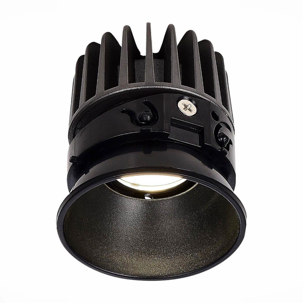 Офисное освещение Светодиодный модуль ST Luce Shift ST851.438.12 черный металл