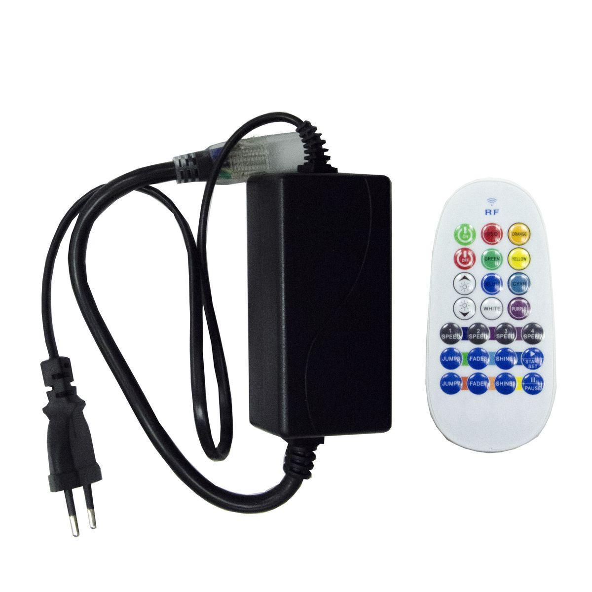 Светодиодные лент Усилитель RGB Apeyron 12 04-04(288) черный металл