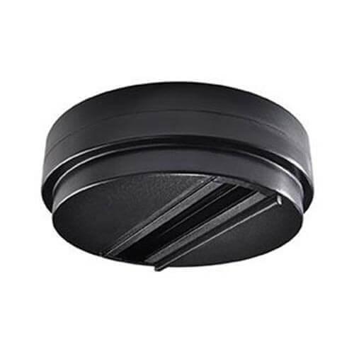 Трековые систем Крепление для адаптера Ideal Lux Link Single Connection Bk On-Off 170152 черный металл