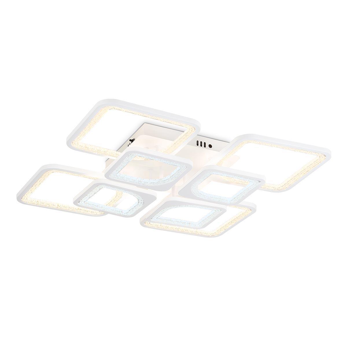Потолочная люстра Потолочная светодиодная люстра Ambrella light Acrylica Original белый пластик