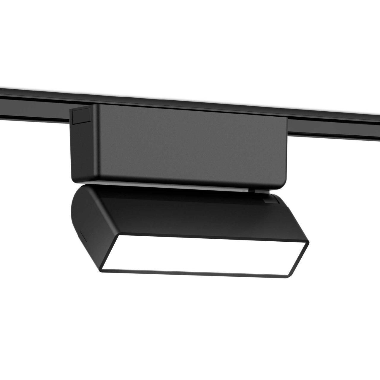 Трековые светильник Трековый светодиодный светильник Ambrella light Track System Magnetic Ultra Slim черный пластик