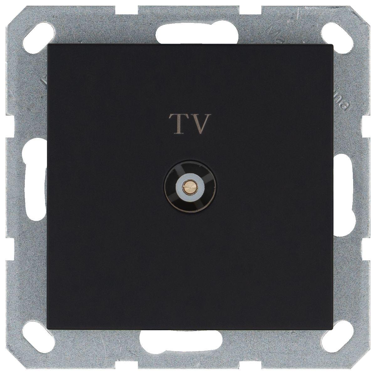 Электротовар Розетка TV+FM Jasmart G6001PB