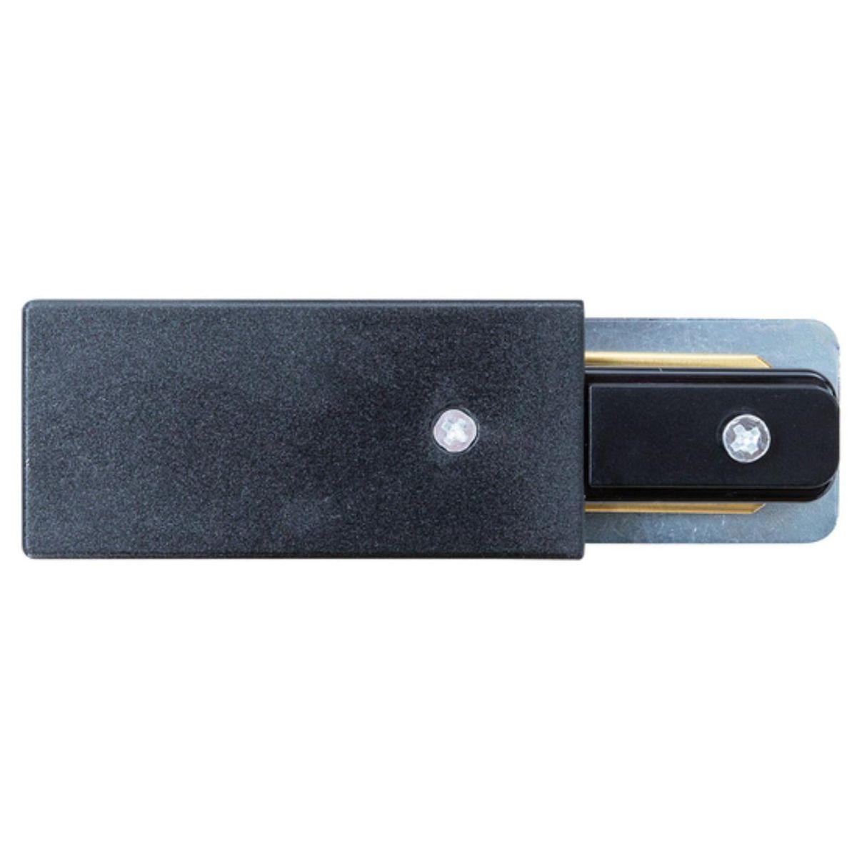 Трековые систем Ввод питания Arte Lamp Track Accessories A160206 черный пластик
