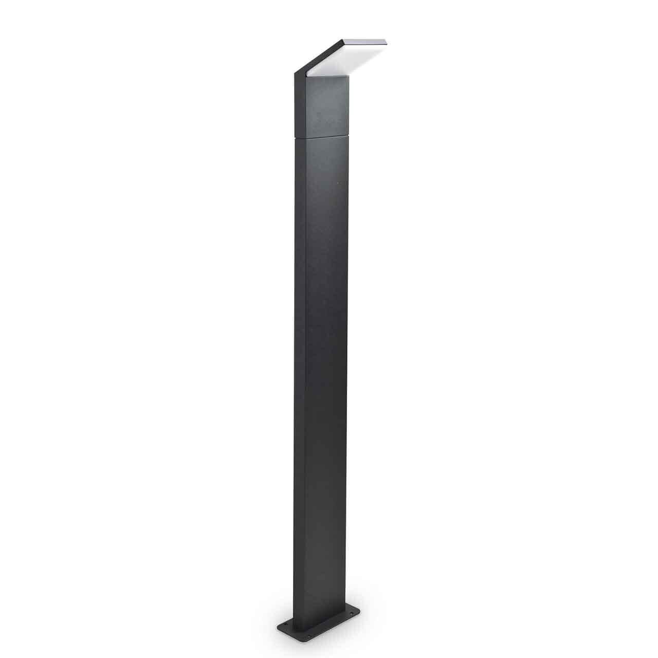 Уличное освещение Уличный светодиодный светильник Ideal Lux Style PT Antracite 4000K 209906 серый пластик