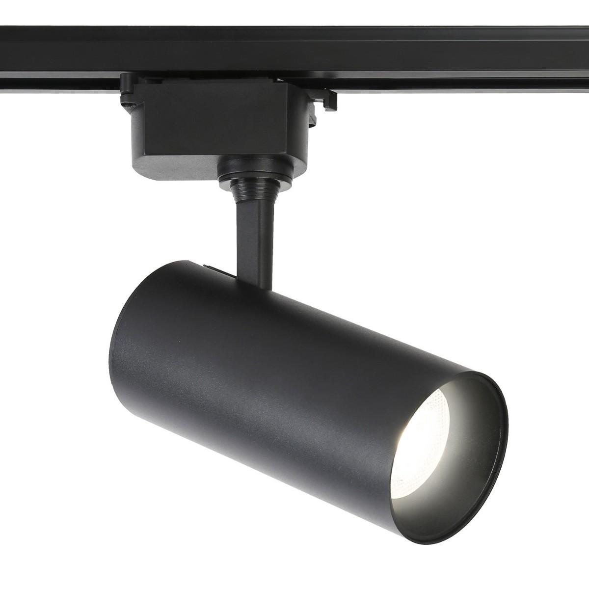 Трековые светильник Трековый светодиодный светильник Ambrella light черный металл