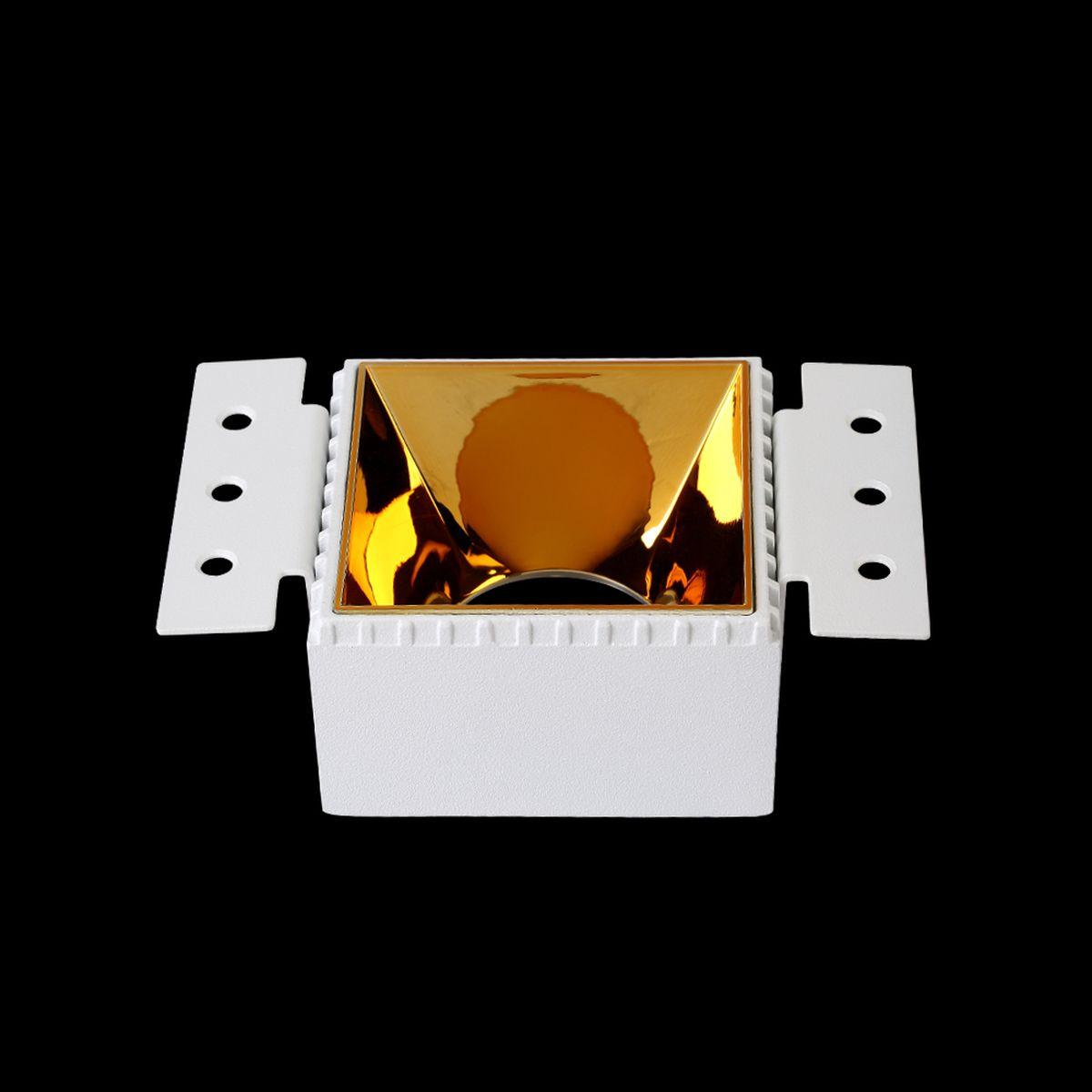 Светильник Встраиваемый светильник Crystal Lux CLT 051C1 WH-GO белый металл