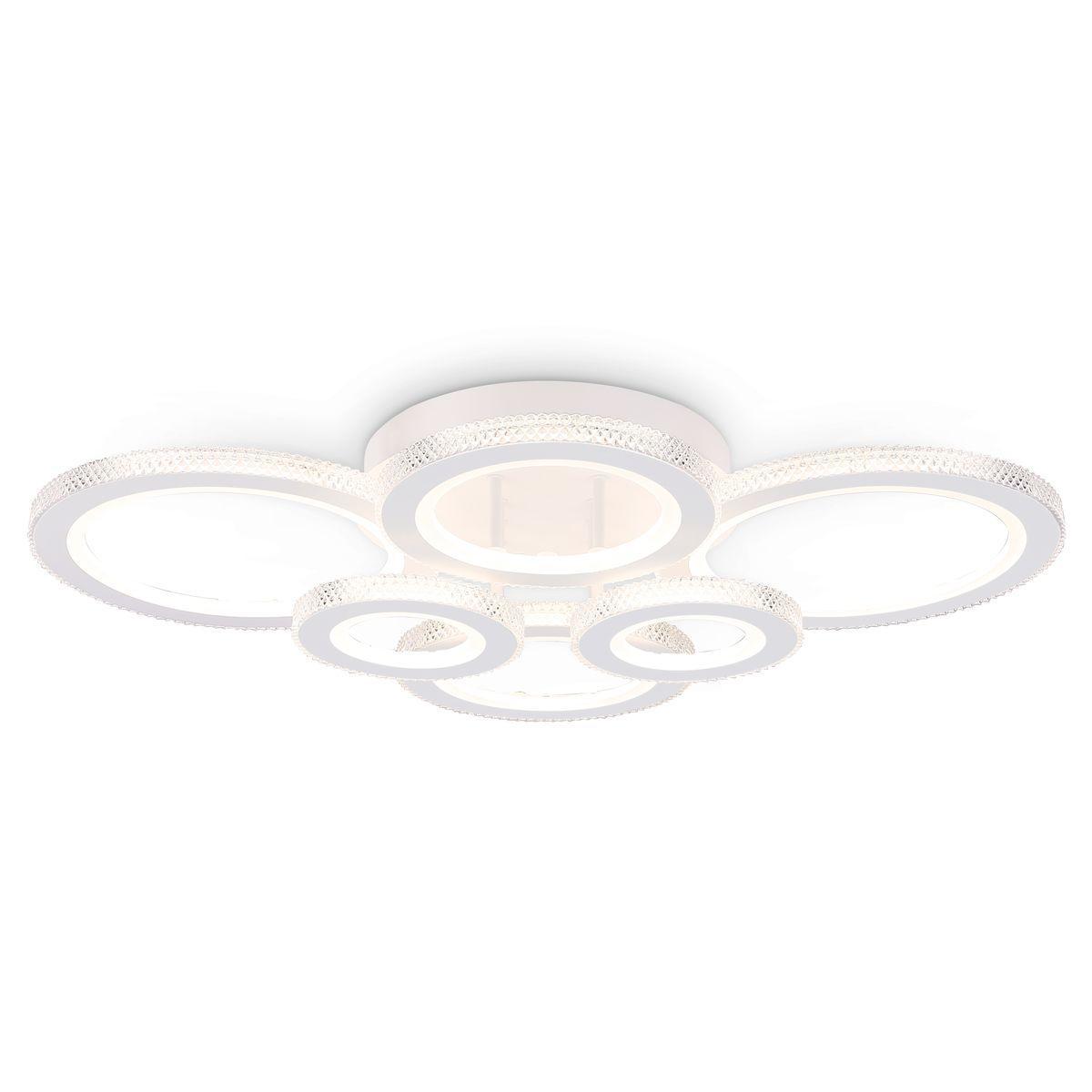 Потолочная люстра Потолочная светодиодная люстра Ambrella light Acrylica Original белый металл