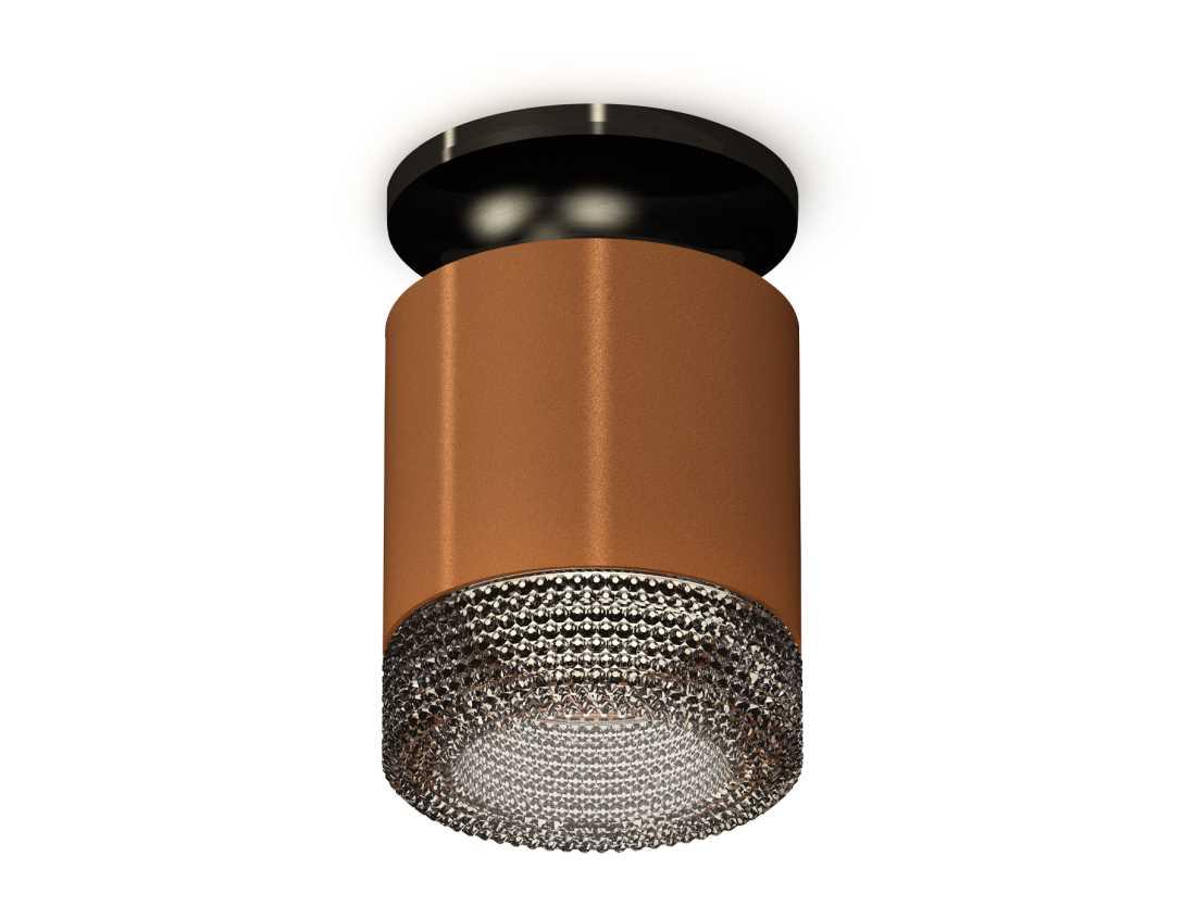 Светильник Комплект накладного светильника Ambrella light Techno Spot SCF BK кофе песок… коричневый металл