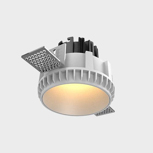 Офисное освещение Встраиваемый светодиодный светильник Italline IT08-8021 white 3000K белый металл