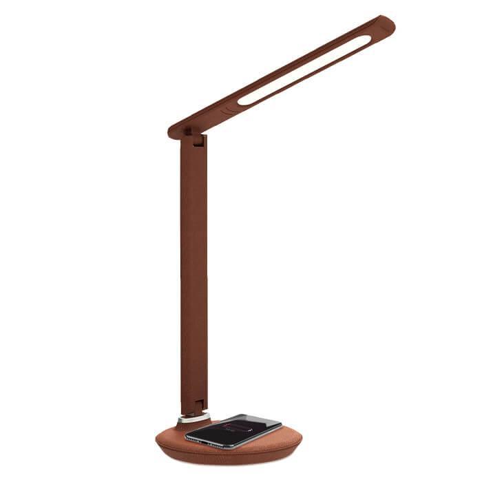 Настольные ламп Настольная лампа Ambrella light Desk коричневый пластик