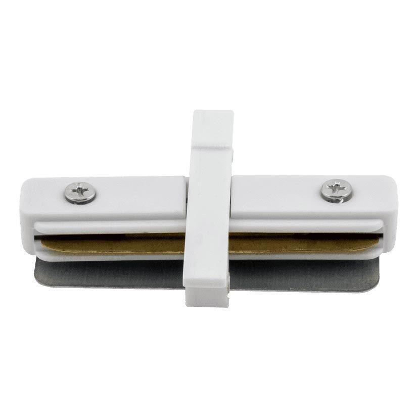 Трековые систем Коннектор прямой SWG KXZ-RC-WH-I 005467 белый металл