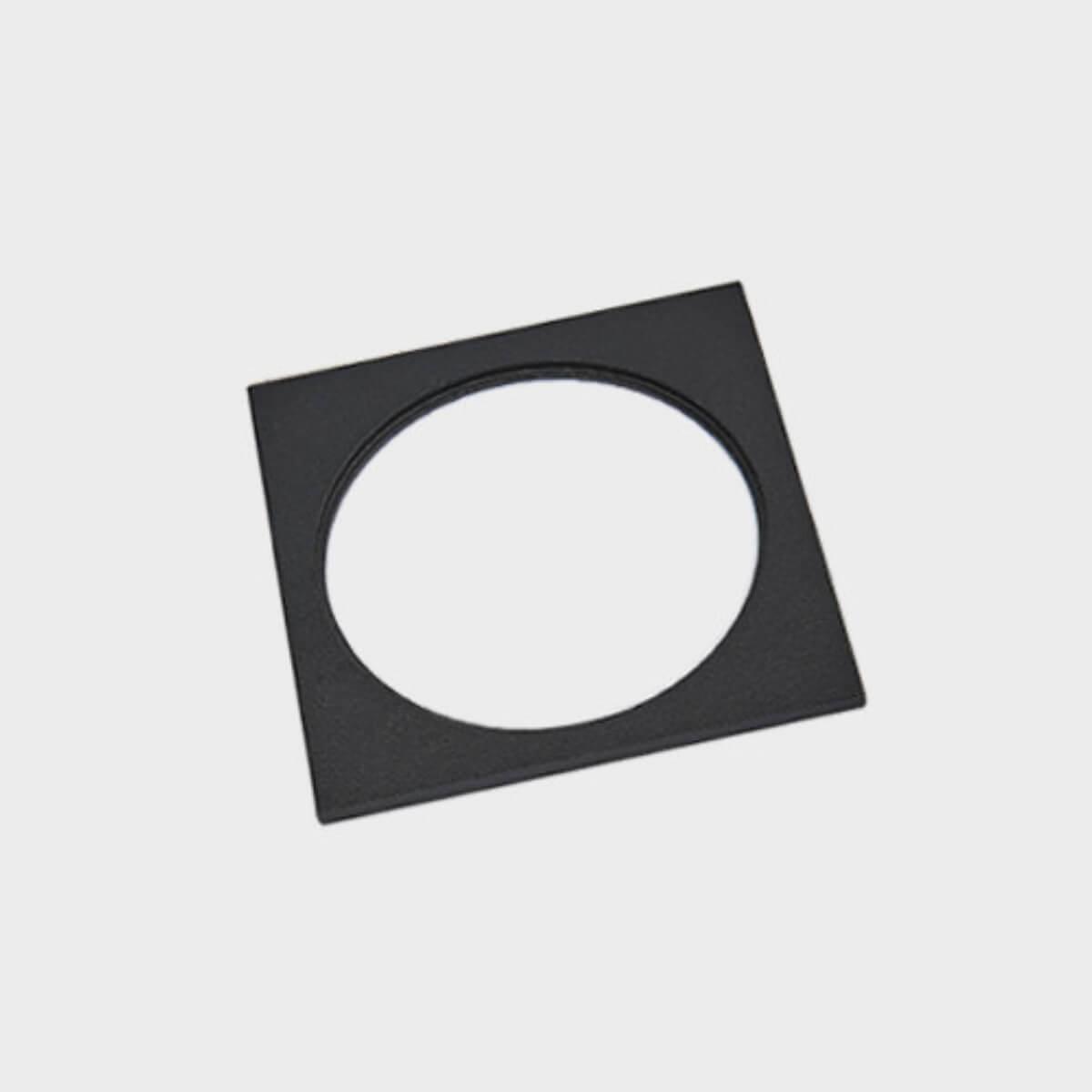 Комплектующие для освещения Рамка декоративная Italline IT08-8014 black черный металл